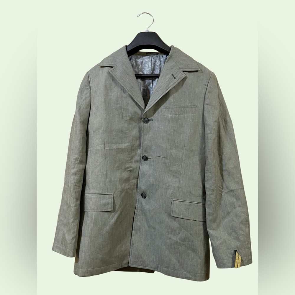 NEW Stafford Men’s Olive Blazer | Casual Suit Jacket | Size 40 REG | Lightweight